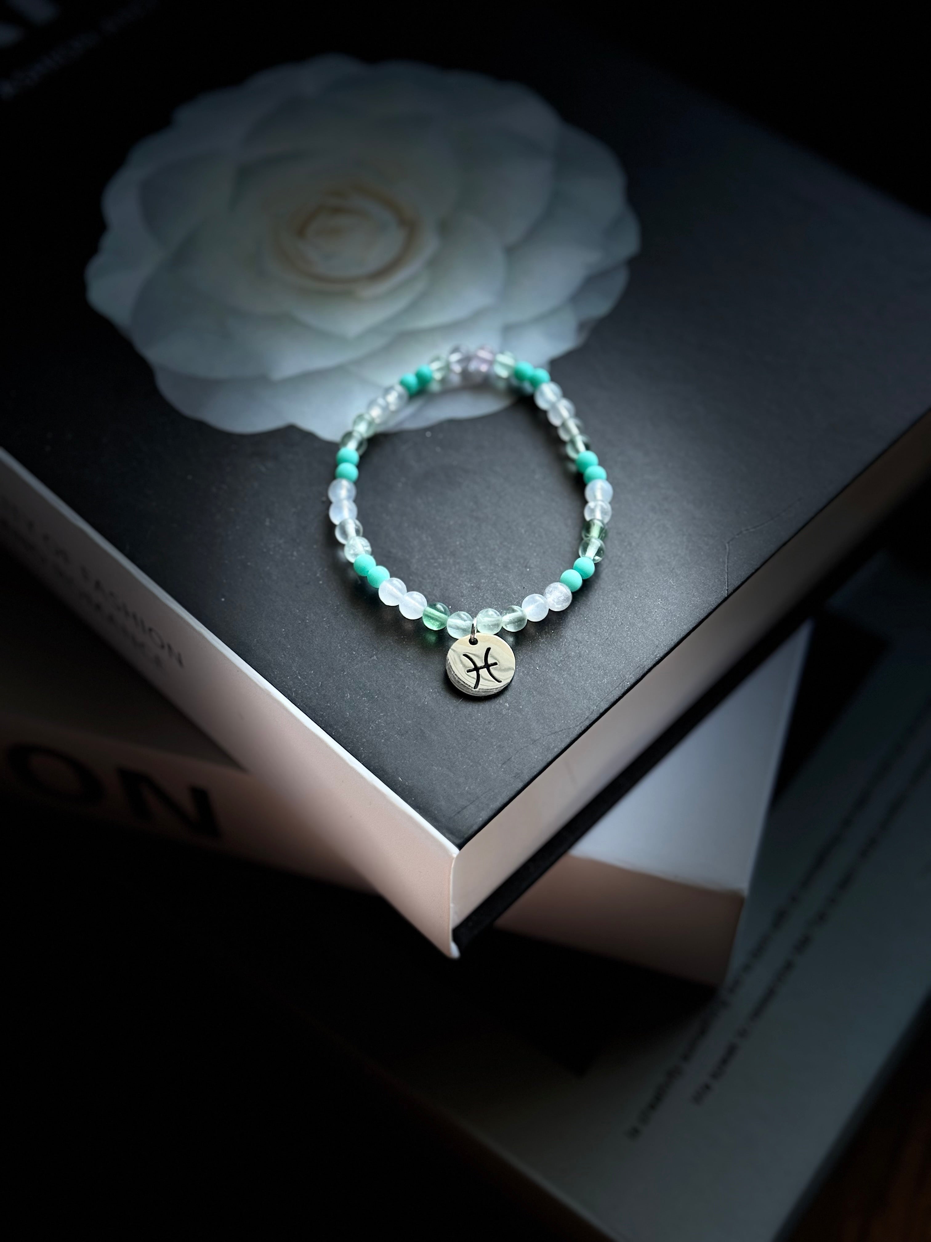 Sternzeichen Perlenarmband