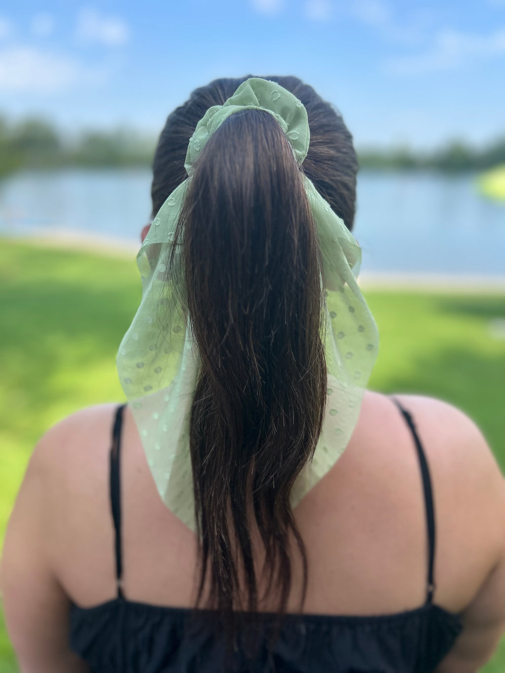 Scrunchies mit Bänder