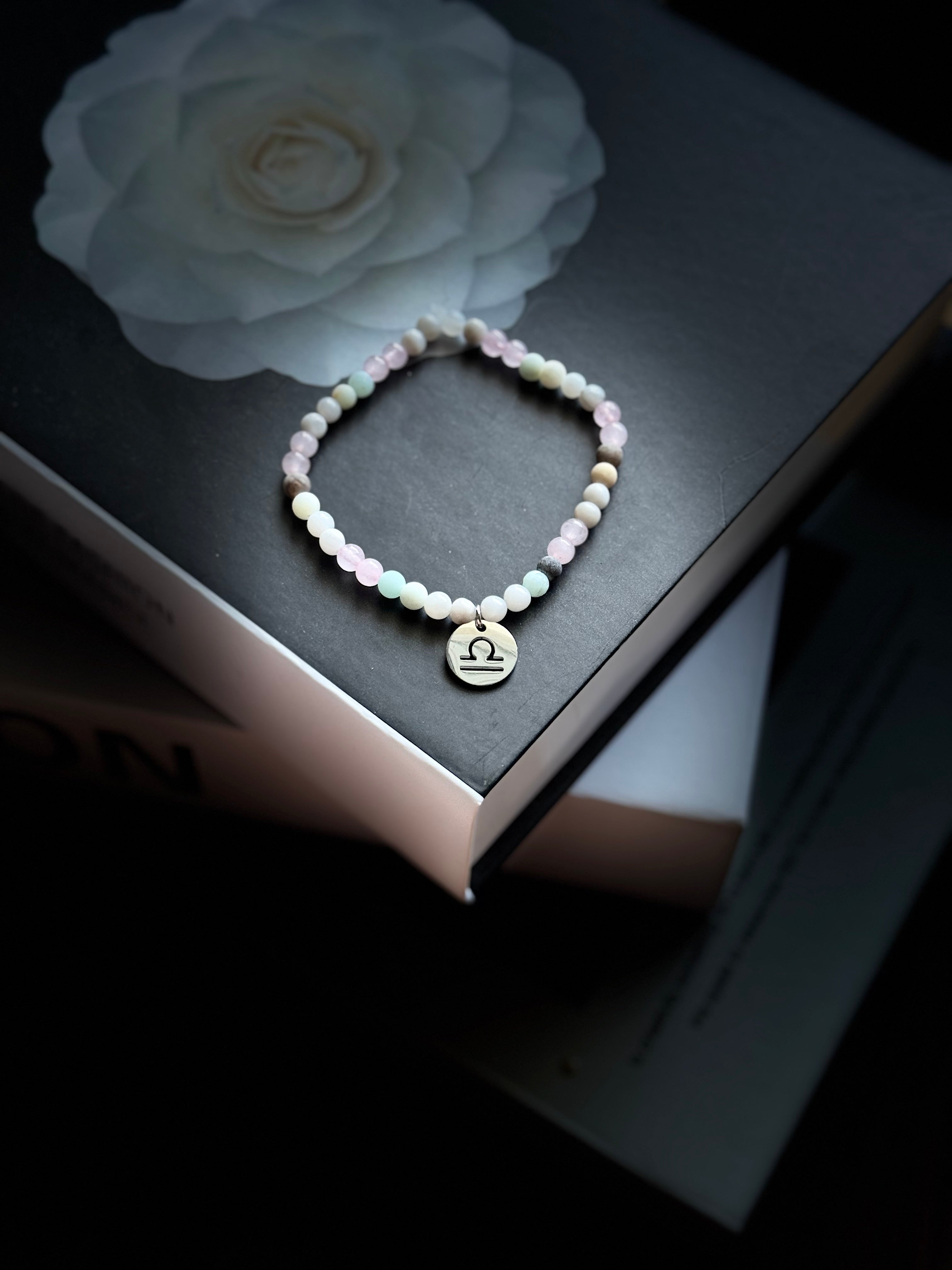 Sternzeichen Perlenarmband