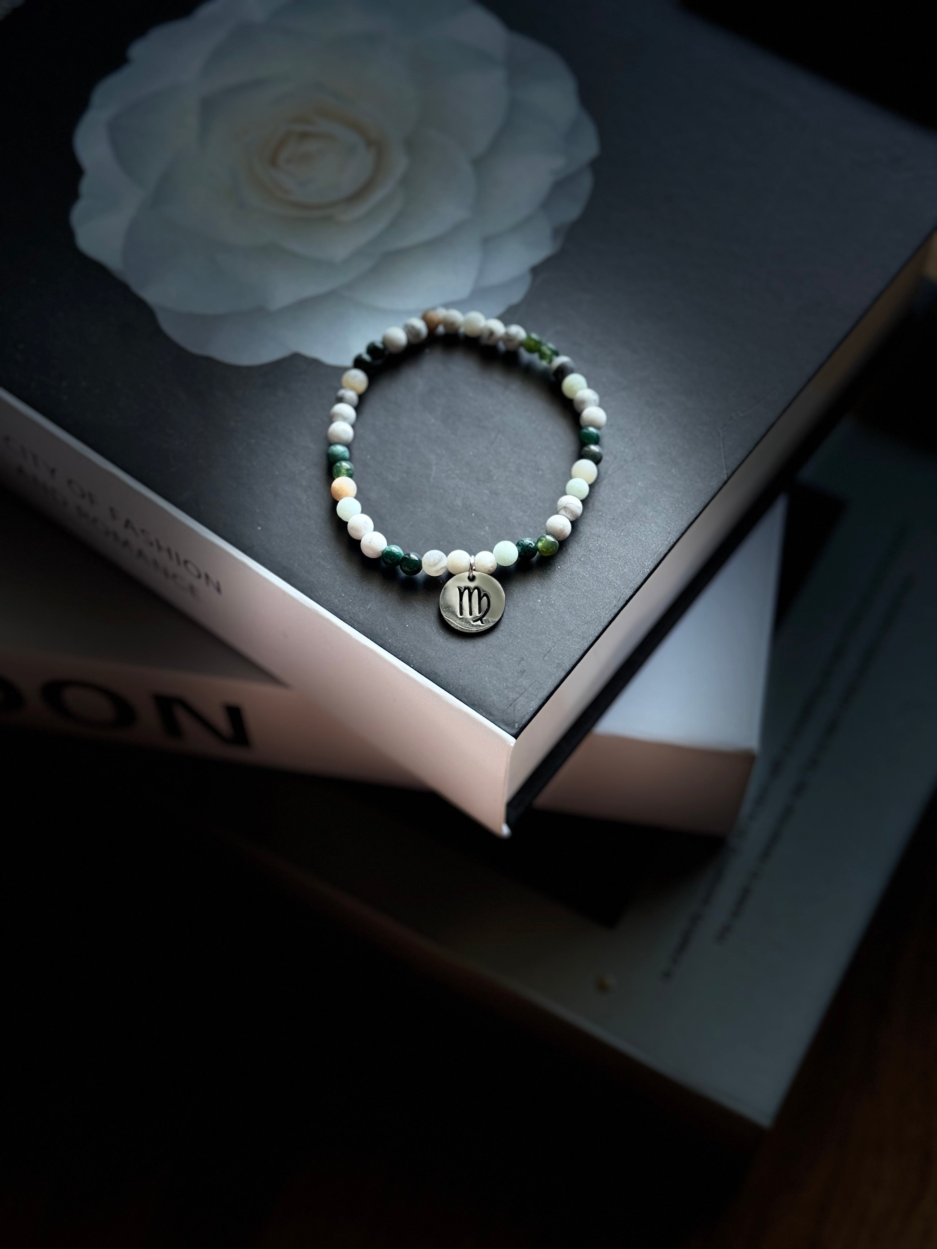 Sternzeichen Perlenarmband