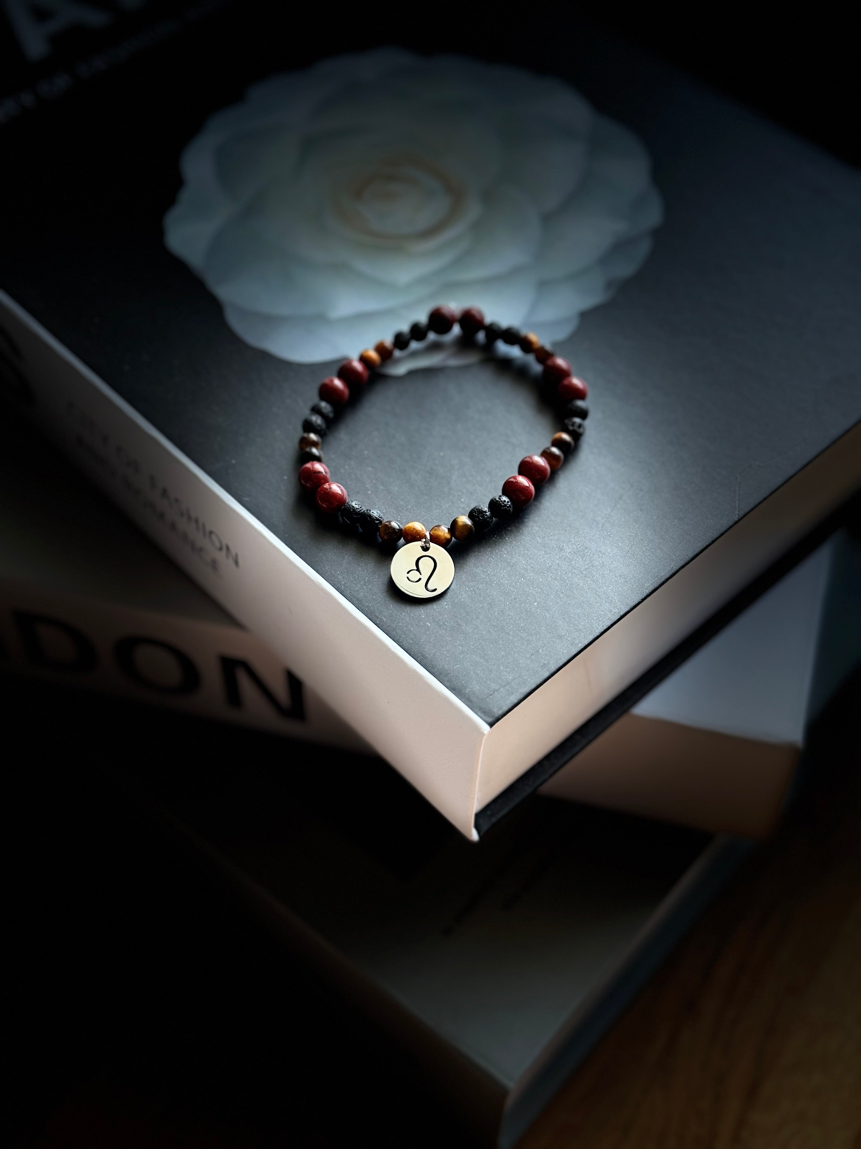 Sternzeichen Perlenarmband