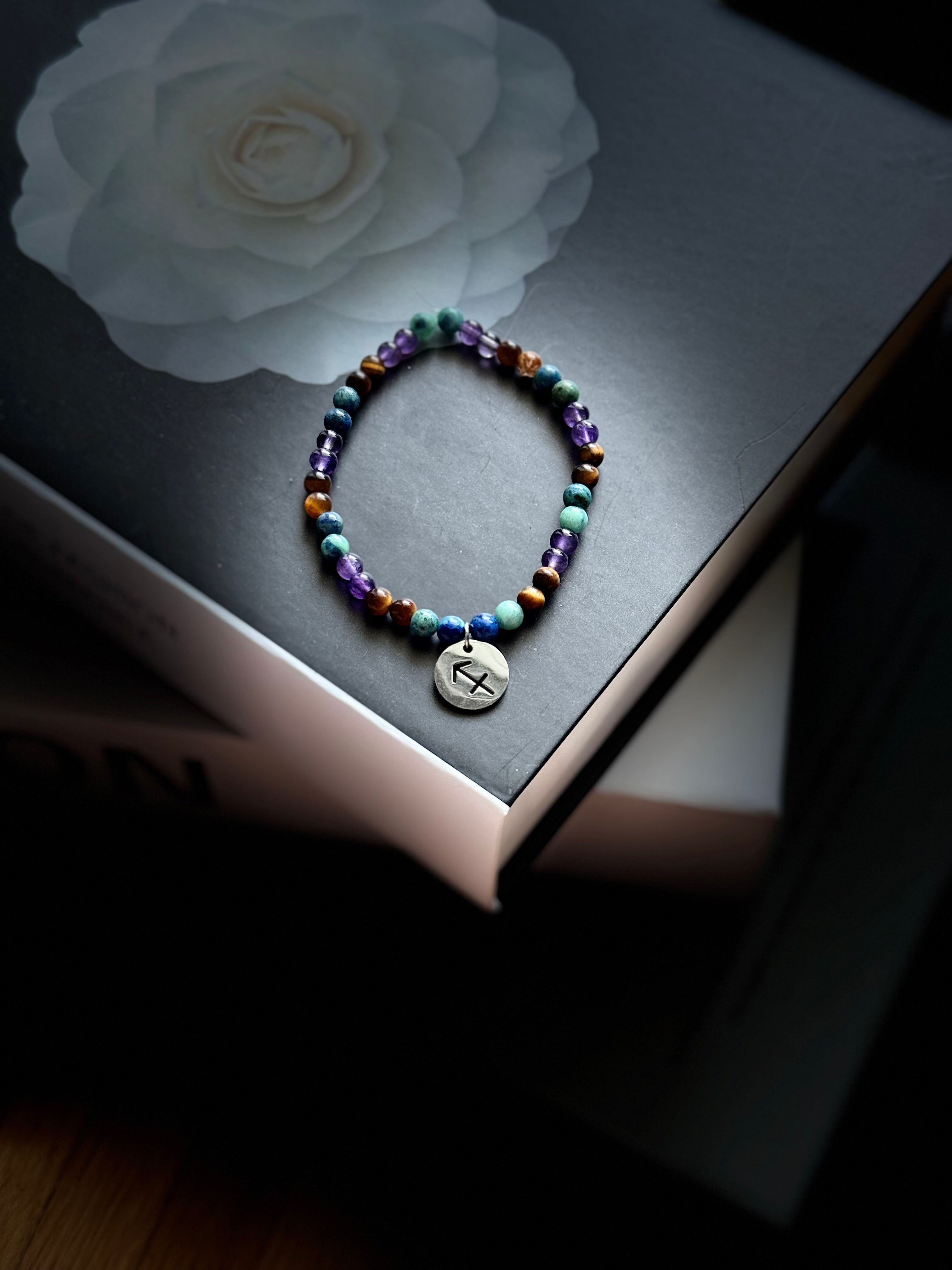 Sternzeichen Perlenarmband