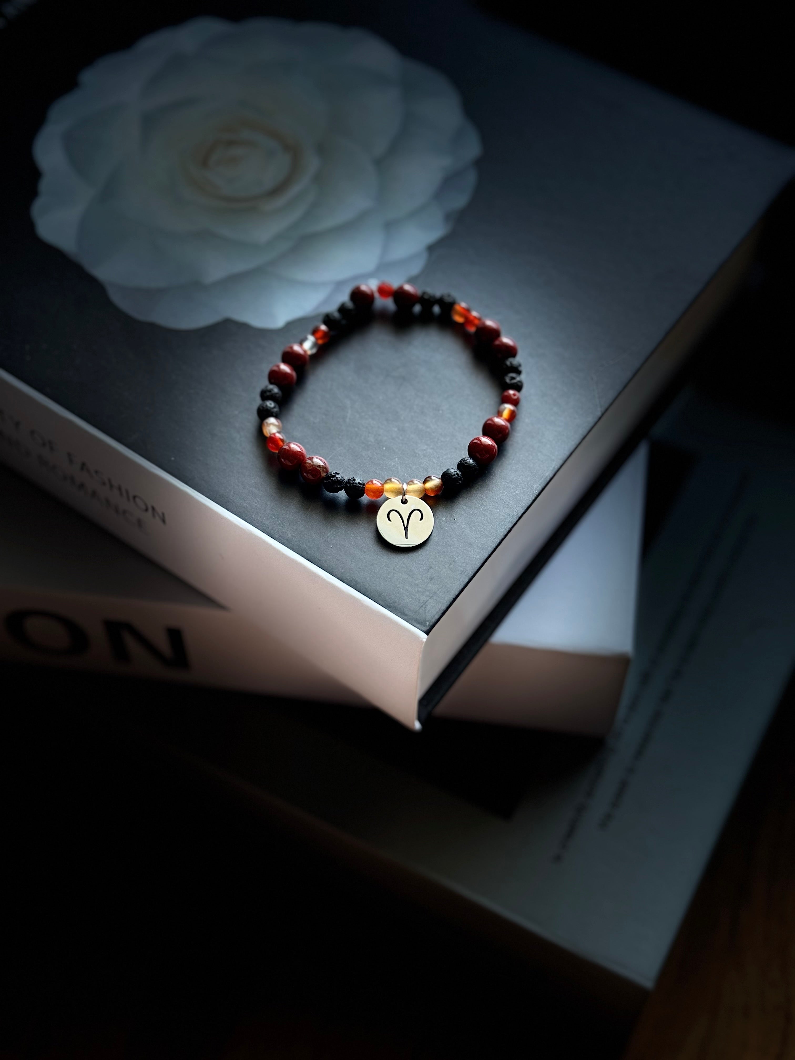 Sternzeichen Perlenarmband